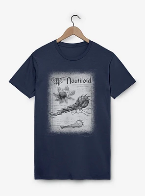 Dungeons & Dragons Nautiloid Ship Schematics Baldur's Gate T-Shirt