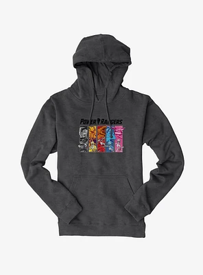 Mighty Morphin Power Rangers Lineup Hoodie