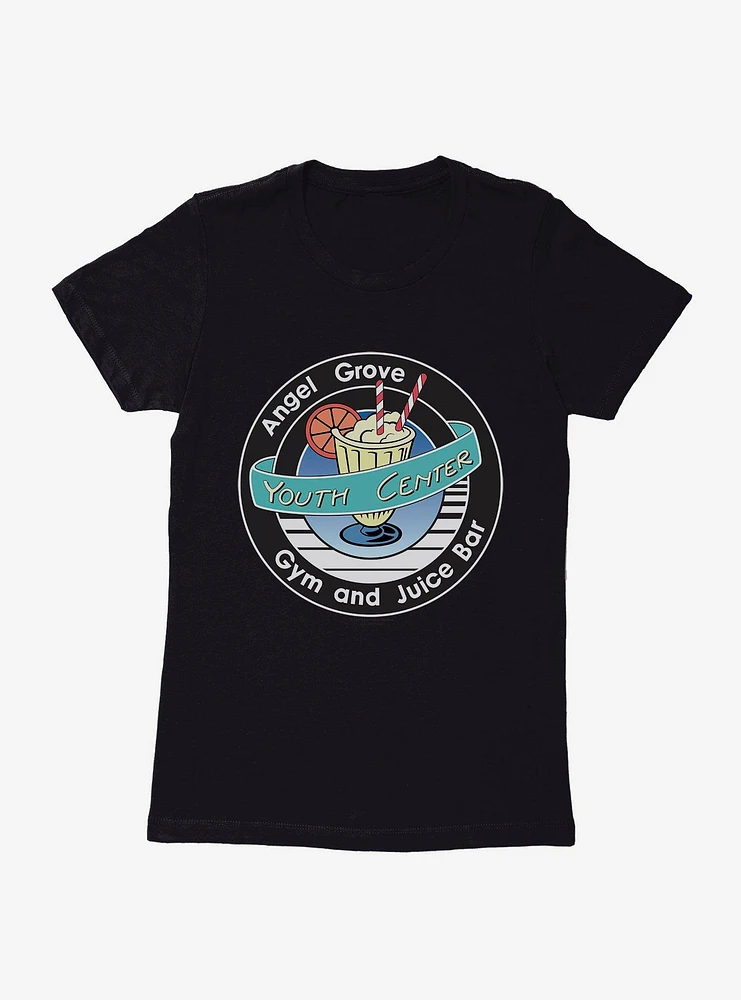 Mighty Morphin Power Rangers Angel Grove Juice Bar Womens T-Shrt