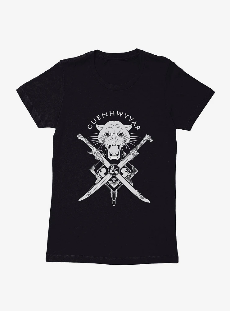 Dungeons & Dragons Guenhwyvar Drizzt Seal Womens T-Shirt