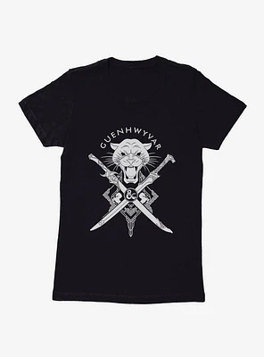 Dungeons & Dragons Guenhwyvar Drizzt Seal Womens T-Shirt