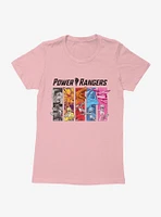 Mighty Morphin Power Rangers Morph Lineup Womens T-Shrt