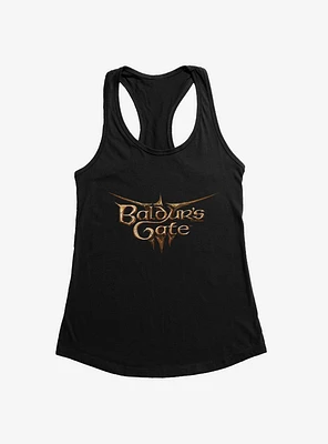 Dungeons & Dragons Baldur's Gate 3 Logo Womens Tank Top