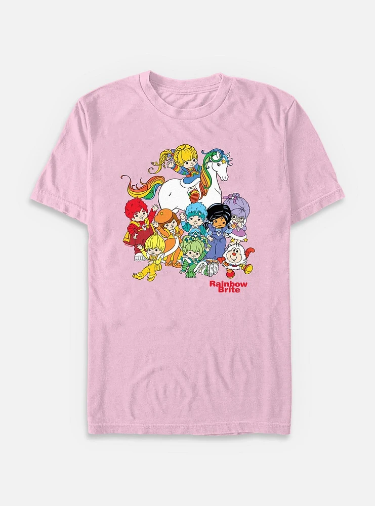 Rainbow Brite And Friends Garment Dye T-Shirt