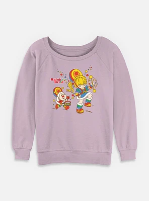 Rainbow Brite Parade Pals Womens Slouchy Sweatshirt
