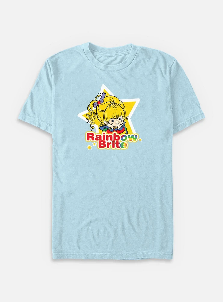 Rainbow Brite Star Badge Garment Dye T-Shirt