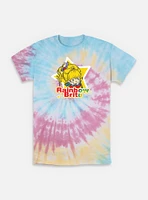 Rainbow Brite Star Badge Tie-Dye T-Shirt