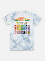 Rainbow Brite Table Of Color Tie-Dye T-Shirt