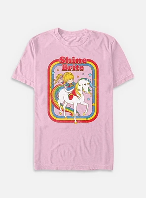 Rainbow Brite Shine Garment Dye T-Shirt