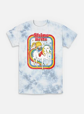 Rainbow Brite Shine Tie-Dye T-Shirt