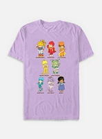 Rainbow Brite Textbook Friends Garment Dye T-Shirt