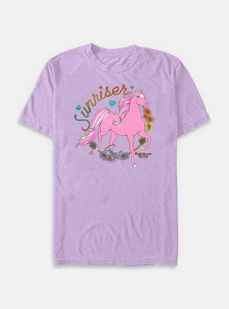 Rainbow Brite Country Pink Sunriser Garment Dye T-Shirt