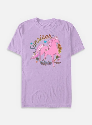 Rainbow Brite Country Pink Sunriser Garment Dye T-Shirt