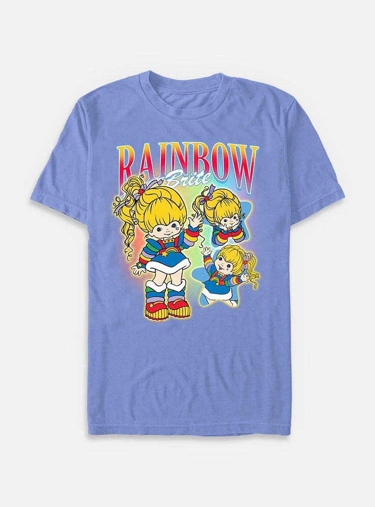 Rainbow Brite Portrait Garment Dye T-Shirt