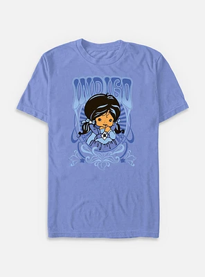 Rainbow Brite Indigo Nouveau Portrait Garment Dye T-Shirt