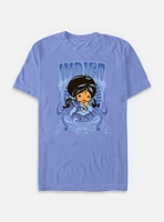 Rainbow Brite Indigo Nouveau Portrait Garment Dye T-Shirt