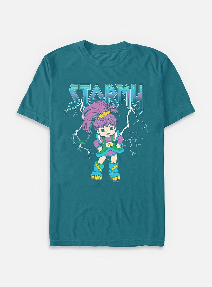 Rainbow Brite Metal Stormy Garment Dye T-Shirt