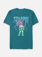 Rainbow Brite Metal Stormy Garment Dye T-Shirt