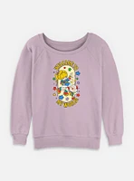 Rainbow Brite Welcome To My World Womens Slouchy Sweatshirt