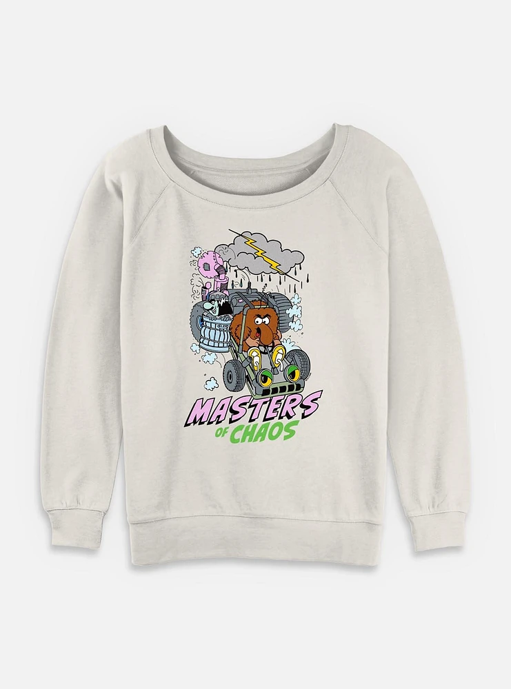 Rainbow Brite Masters Of Chaos Womens Slouchy Sweatshirt