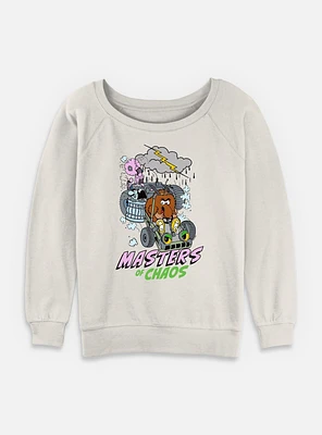 Rainbow Brite Masters Of Chaos Womens Slouchy Sweatshirt
