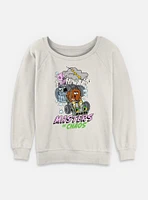 Rainbow Brite Masters Of Chaos Womens Slouchy Sweatshirt