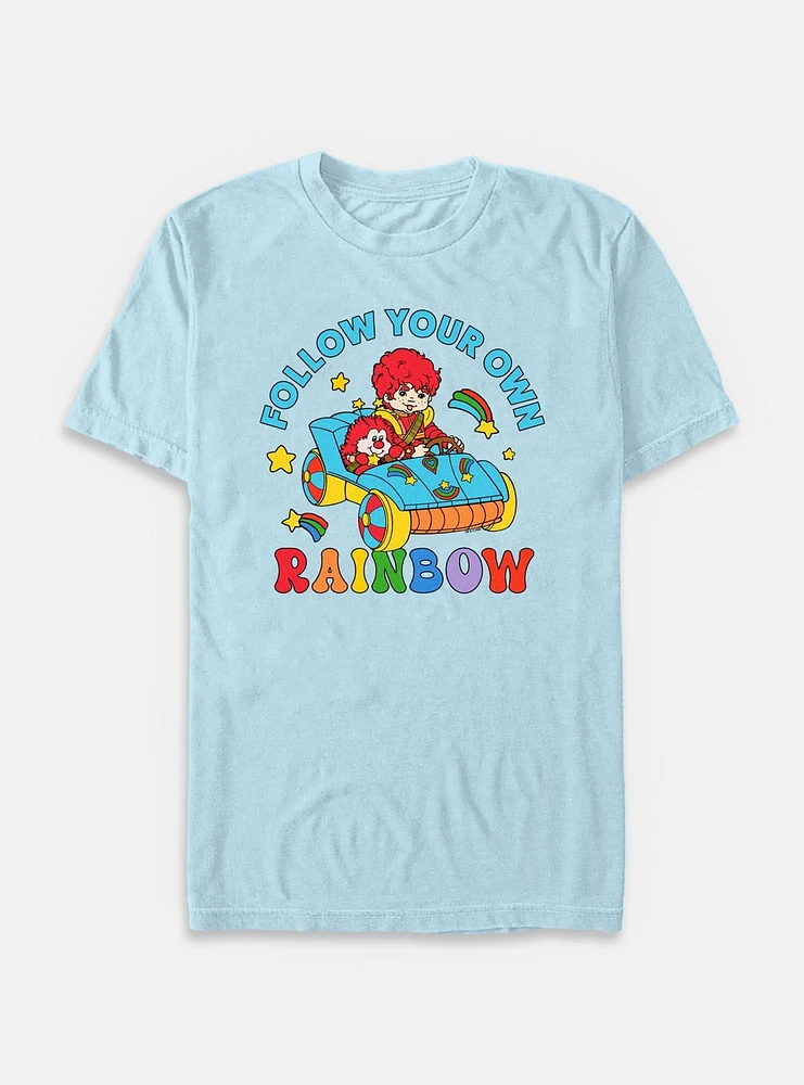 Rainbow Brite Follow Your Own Garment Dye T-Shirt