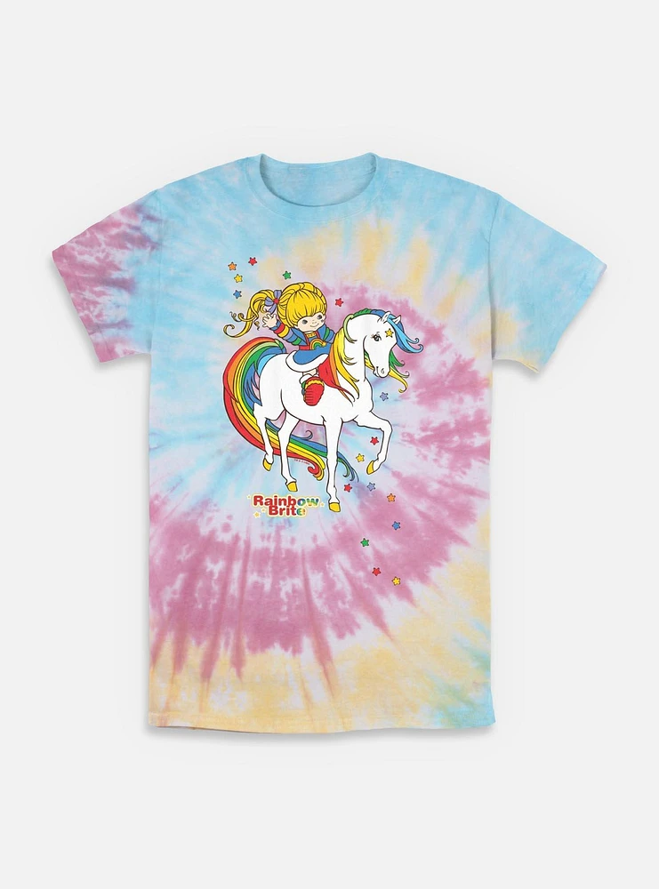 Rainbow Brite & Starlite Tie-Dye T-Shirt