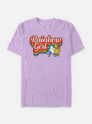 Rainbow Brite Girl Garment Dye T-Shirt