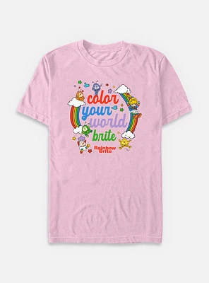Rainbow Brite Color Your World Garment Dye T-Shirt