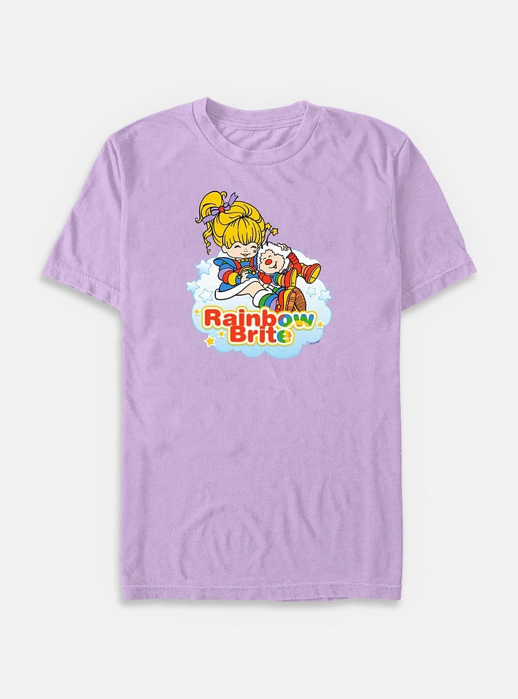 Rainbow Brite Cloud Garment Dye T-Shirt