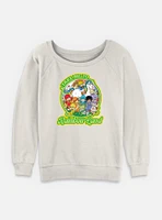 Rainbow Brite Take Me To Land Womens Slouchy Sweatshirt