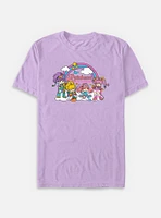 Rainbow Brite Rainbows And Friendship Garment Dye T-Shirt