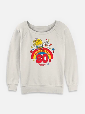 Rainbow Brite Made Womens Slouchy Sweatshirt