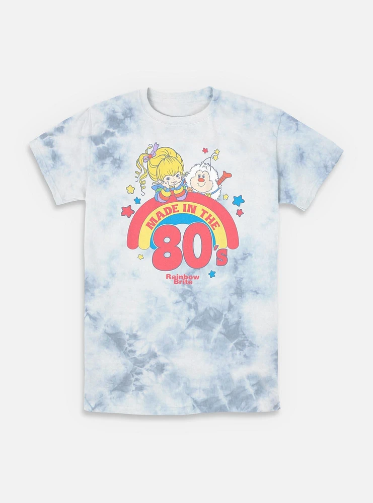 Rainbow Brite Made Pastel Tie-Dye T-Shirt