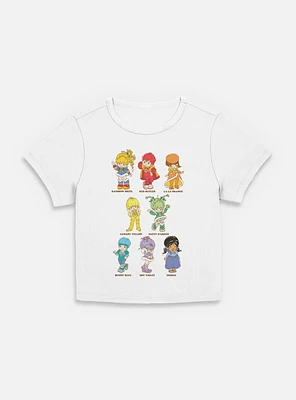 Rainbow Brite Textbook Friends Women Baby T-Shirt