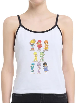 Rainbow Brite Textbook Friends Womens Cami