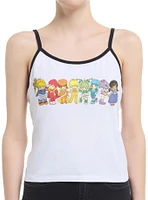Rainbow Brite Line Up Womens Cami