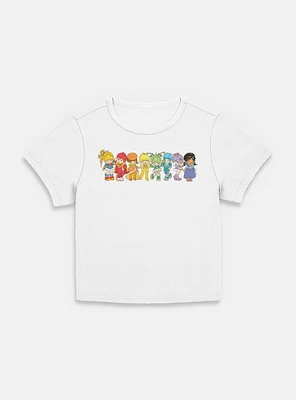 Rainbow Brite Line Up Women Baby T-Shirt