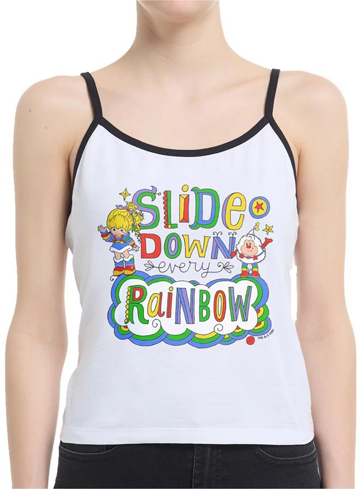 Rainbow Brite Down Every Womens Cami