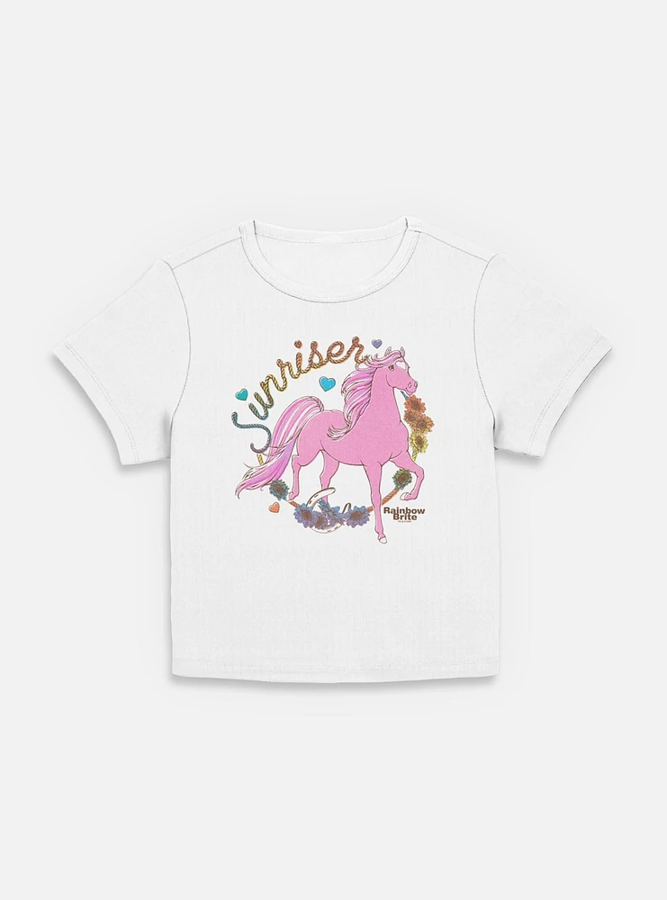 Rainbow Brite Country Pink Sunriser Women Baby T-Shirt