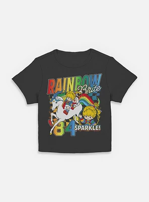 Rainbow Brite Racer Women Baby T-Shirt