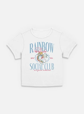 Rainbow Brite Social Club Women Baby T-Shirt