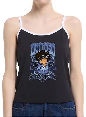 Rainbow Brite Indigo Nouveau Portrait Womens Cami