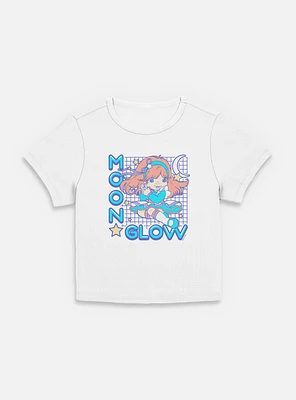 Rainbow Brite Kawaii Moon Glow Women Baby T-Shirt