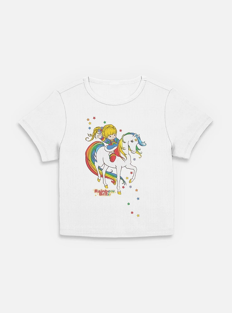 Rainbow Brite & Starlite Women Baby T-Shirt
