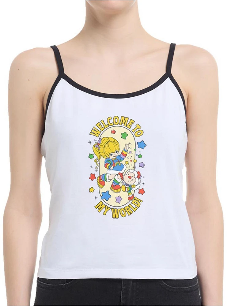 Rainbow Brite Welcome To My World Womens Cami