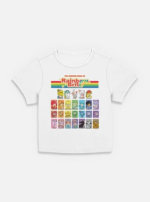 Rainbow Brite Table Of Color Women Baby T-Shirt