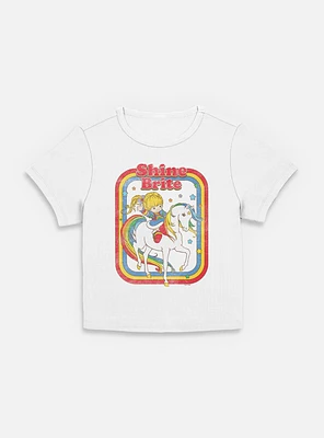 Rainbow Brite Shine Women Baby T-Shirt
