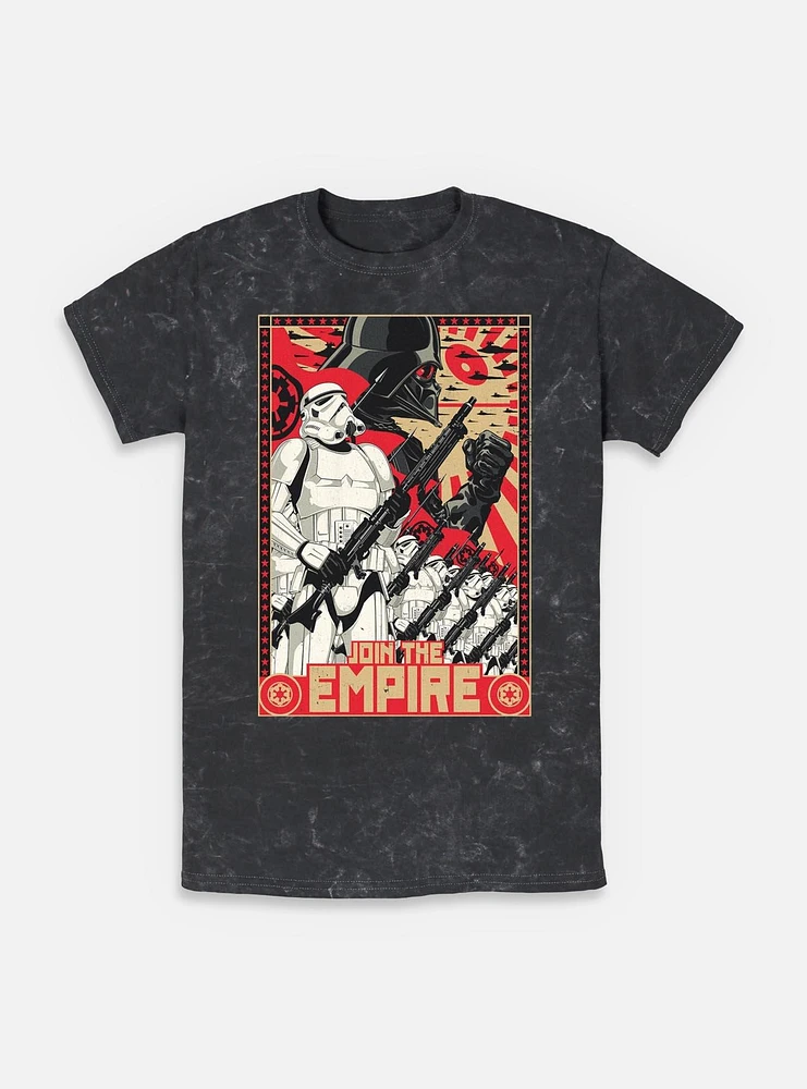 Star Wars Join The Empire Mineral Wash T-Shirt